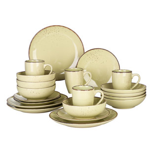 BRAMBLY COTTAGE Kamar 20 Piece Dinnerware Set, Service for 4