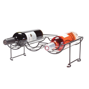 OENOPHILIA 6 Bottle Tabletop Wine Bottle Rack