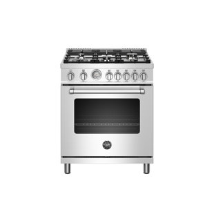 Bertazzoni 30" 4.7 Cubic Feet Natural Gas Freestanding Range