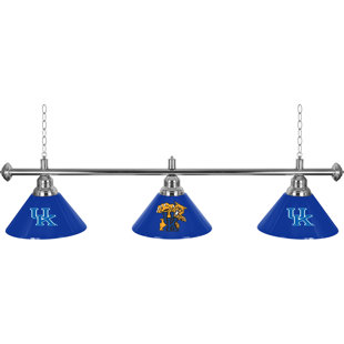 TRADEMARK GLOBAL University Of Kentucky 3 - Light Pool Table Lights Pendant