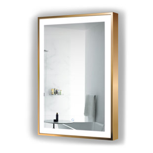 KRUGG REFLECTIONS USA Ednaoverdorf Flat LED Wall Mirror