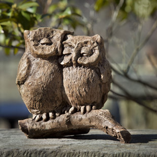 CAMPANIA INTERNATIONAL Honeymoon Owls Statue