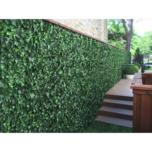 GREENSMART DEKOR Artificial Ivy Decorative Fence Panel (Set of 4)