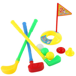 BONYOUN Mini Multicolor Golf Club Set Golfer Game Outdoor Sports Garden Summer Kids Toy