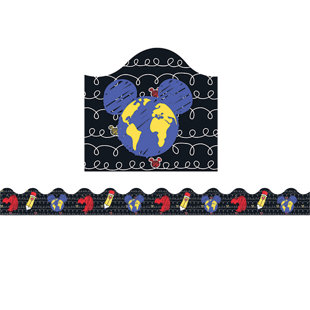 EUREKA CLASSROOM Mickey Color Pop! Deco Trim (Set of 3)
