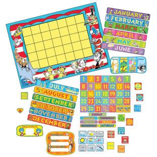 EUREKA® Calendar Bulletin Board Set
