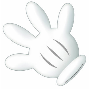 EUREKA® Mickey Mouse Clubhouse Hand Paper Cut Outs (Set of 3)