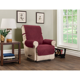 INNOVATIVE TEXTILE SOLUTIONS Belmont Leaf Secure Fit Box Cushion Recliner Furniture Slipcover