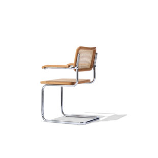 SOHOCONCEPT Cesca Arm Chair in Natural Cane