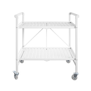 REBRILLIANT Fenske Metal Bar Cart