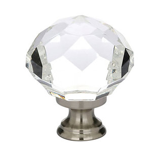 Emtek Diamond Glass Cabinet Knob