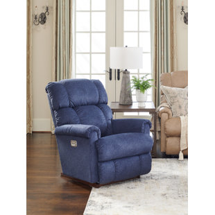LA-Z-BOY Pinnacle Power Rocking Recliner with Power Headrest and iClean Fabric