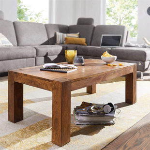 UNION RUSTIC Couchtisch Mumbai aus Massivholz