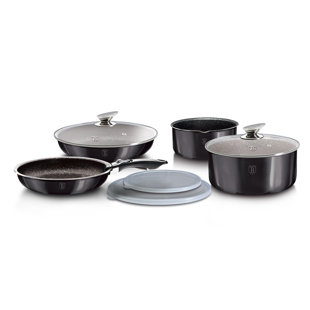 BERLINGER HAUS 9 - Piece Non-Stick Aluminum Cookware Set