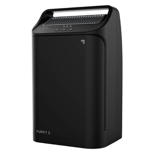 SHARPER IMAGE PURIFY 3 Air Cleaner with True Hepa Filtration, Night Light