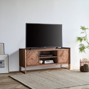 ELEGANT HOME FOR YOU Solid Wood TV Stand for TVs up to 50"
