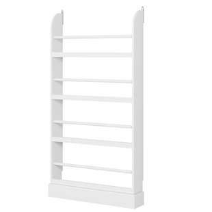 ANDOVER MILLS™ BABY & KIDS Albertson 43.3"H Wood Storage Bookshelf, White