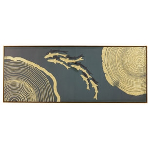 GARPE INTERIORES 2-tlg. Gerahmtes Leinwandbilder-Set Abstract