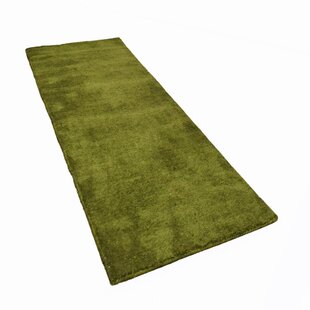 ISABELLINE Jaquoya Handmade Green Rug