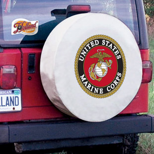 US Military Tie Wheel Cover By Holland Bar Stool