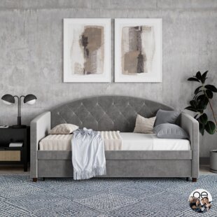 QUEER EYE Aspen Upholstered Single (3') Daybed with Trundle