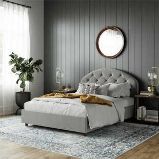 QUEER EYE Aspen Upholstered Bed Frame