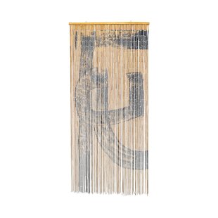 BLOOMINGVILLE Rayon Semi Sheer Curtain Panel