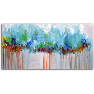 OMAX DECOR " Through The Forest " Painting Print