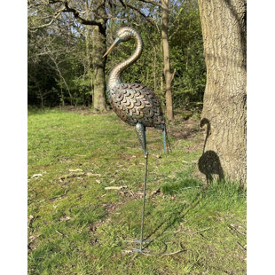 GARTEN LIVING Gartenstatue Kranich Devola