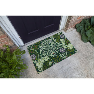 ENTRYWAYS Victoria and Albert Museum Love in a Mist Coir Doormat