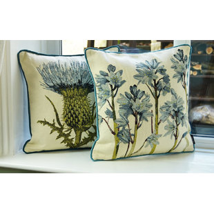 MCALISTERTEXTILES Tapestry Floral 43Cm X 43Cm Cushion Covers Set Of 2