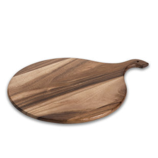 MILLWOOD PINES Kalmar Home Acacia Wood Cutting/Charcuterie Board - Medium Round