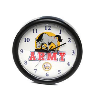 TRADEMARK HOME COLLECTION Metal Wall Clock