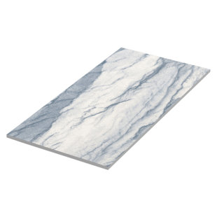 IVY HILL TILE Macauba Indigo 11.81 in x 23.62 in Polished Porcelain Marble Look Floor & Wall Tile 11.62 Sq Ft/Case