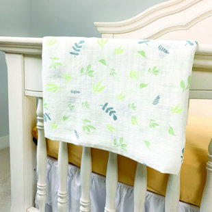 BEDVOYAGE Panda Baby Viscose From Bamboo Muslin Swaddle