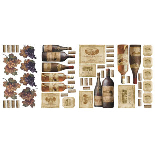 WALLHOGS Wine Tasting Wall Decal