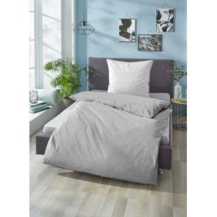 BIBERNA Organic Jersey Duvet Cover Set