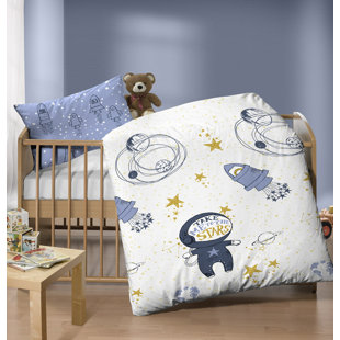 BIBERNA Organic Brushed Cotton 24 TC Reversible Duvet Cover Set