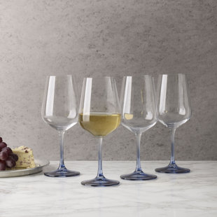 Mikasa Gianna Ombre 15.25 oz. White Wine Glasses (Set of 4)
