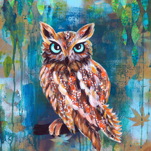 WHEATPASTE ART COLLECTIVE Wisdom Guides The Soul On Canvas by Josephine Kimberling Print