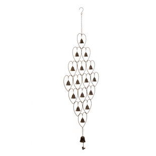 BYRON ANTHONY HOME Amara Metal Abstract Wind Chime