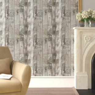TRENT AUSTIN DESIGN Ventura 10m x 52cm Distressed Wallpaper Roll