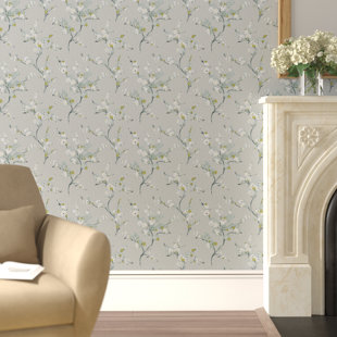 LANGLEY STREET Dundas Blossom 10m x 52cm Wallpaper Roll