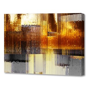 MENAUL FINE ART City Rain On Canvas by Scott Menaul Print