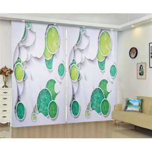 HGMART Polyester Room Darkening Curtains / Drapes Pair (Set of 2)