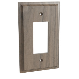 DESIGNS OF DISTINCTION® FURNITURE FINDINGS No Subject 2 - Gang Single Rocker Standard Wall Plate