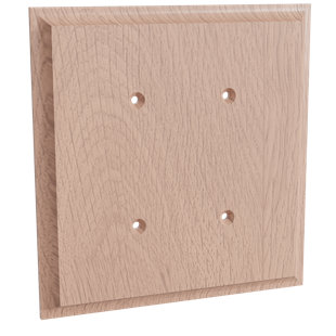 DESIGNS OF DISTINCTION® FURNITURE FINDINGS 4 Gang Coax Wall Plate
