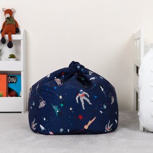 ISABELLE & MAX Veeva Kids Printed Astronaut Bean Bag Chair