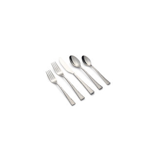 CAMBRIDGE SILVERSMITHS Finnley Mirror 20-Piece Flatware Set, Service For 4