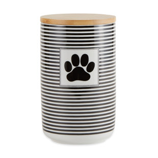 DESIGN IMPORTS 4.5 Lb. Ceramic Treat Jar